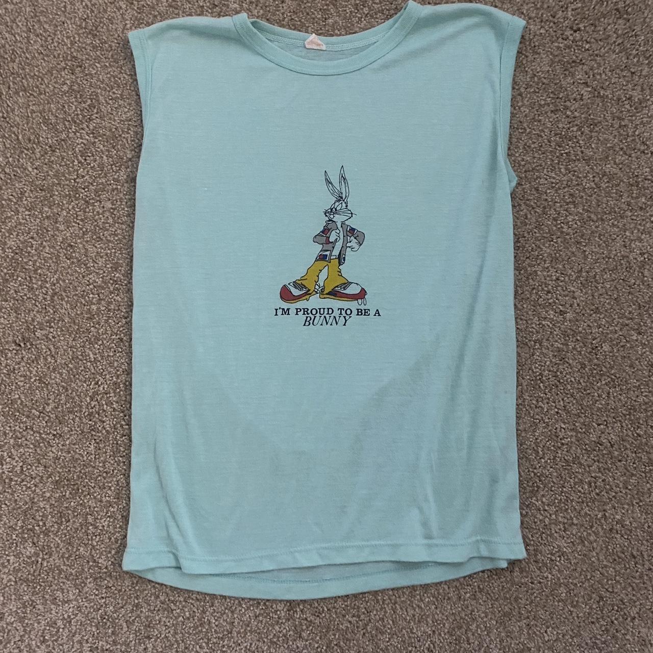 New York Yankees Bugs Bunny Shirt MEASUREMENTS: PIT - Depop