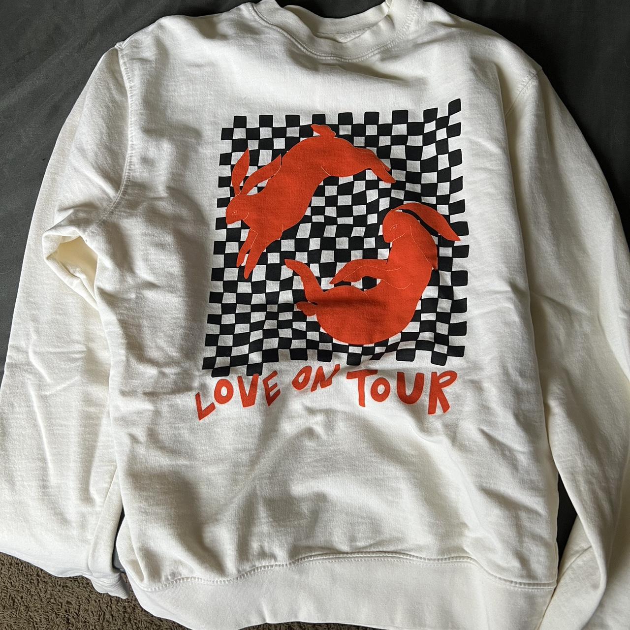 Harry styles Love On Tour letter cheapest crew neck