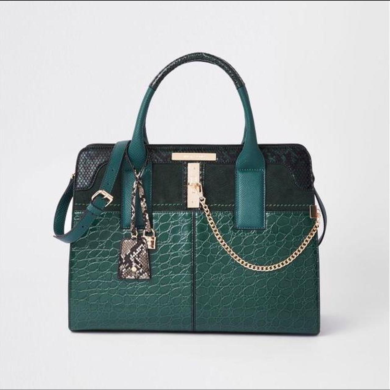 River island peacock online bag