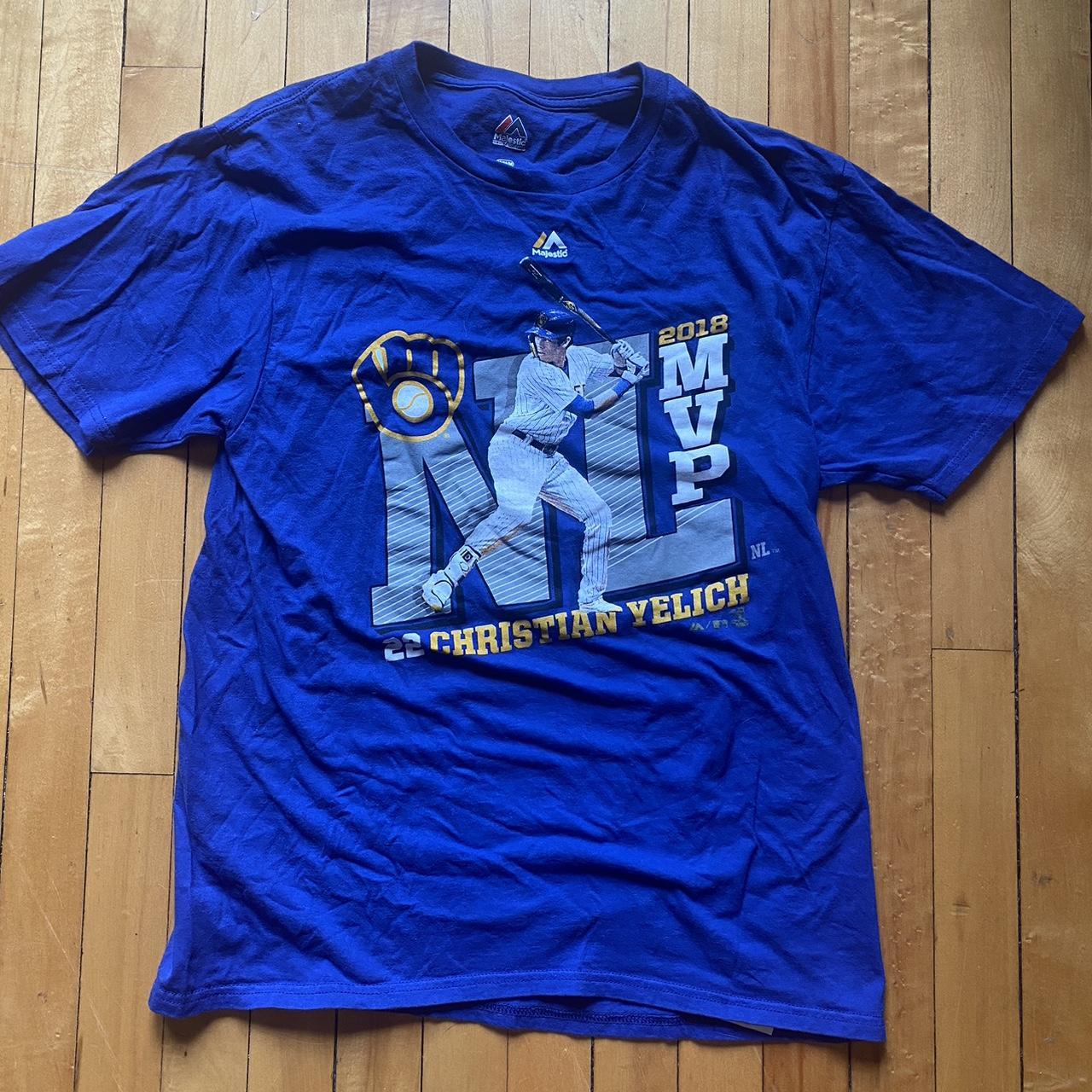 MLB Milwaukee Brewers (Christian Yelich) Men's T-Shirt