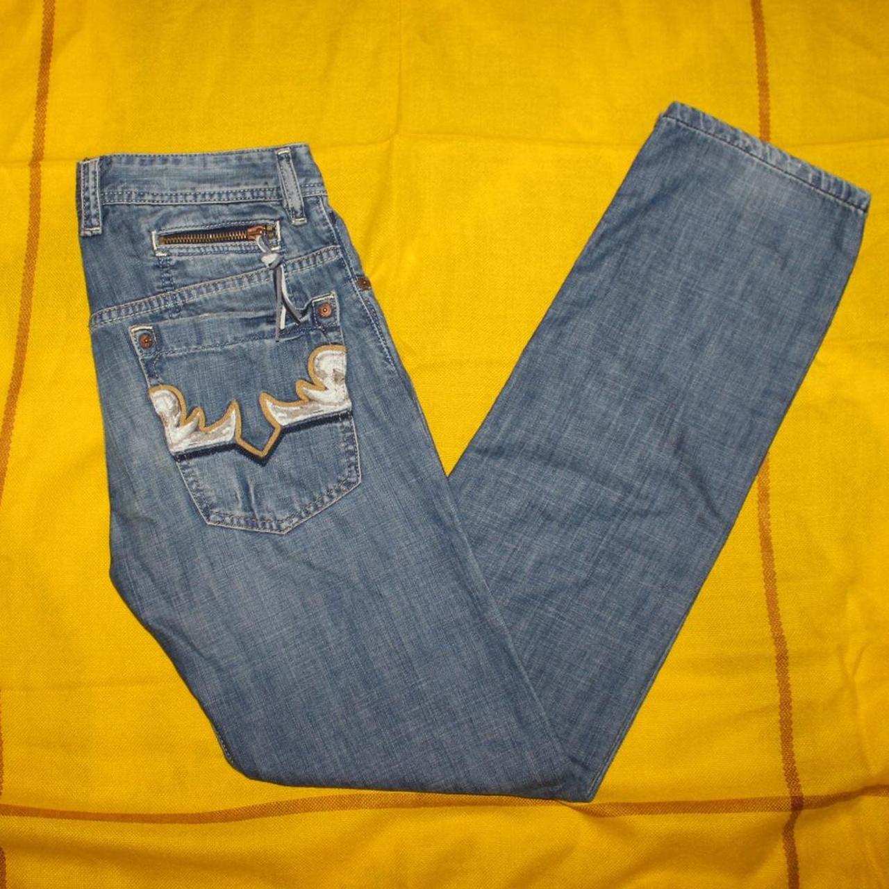 2000s Diesel jeans 🌸 size 14, fits more like a... - Depop