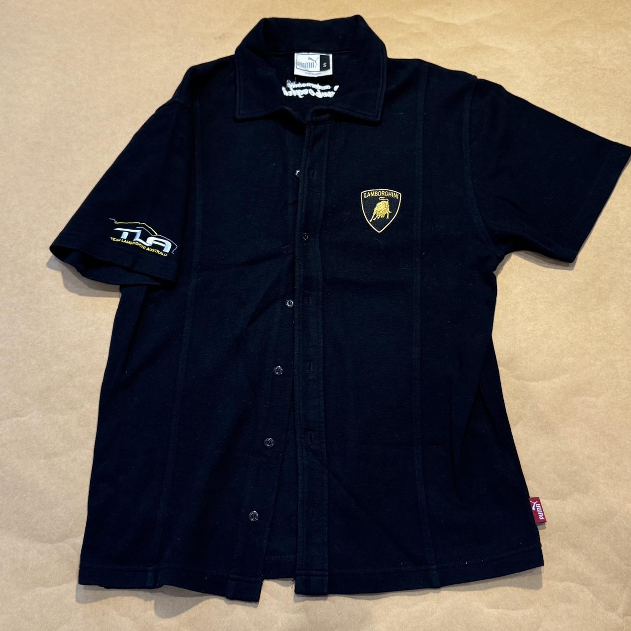 Puma x Lamborghini Short sleeve shirt Size S Depop