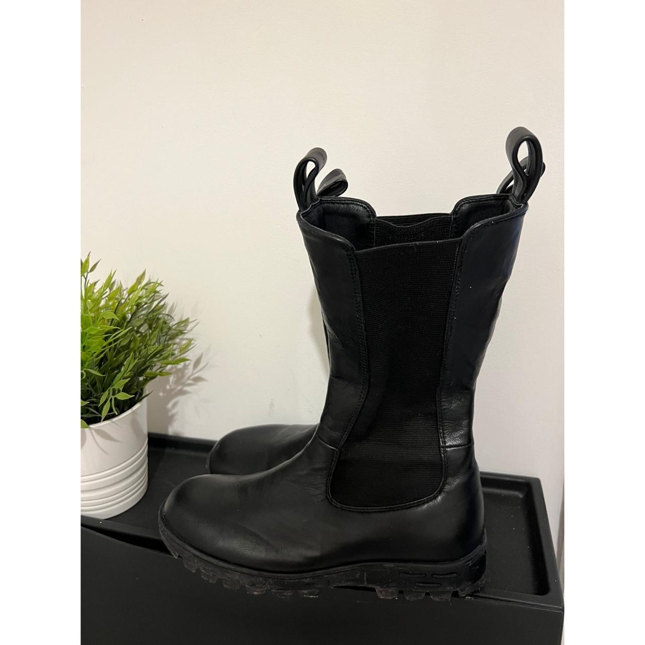 topshop chunky chelsea boots