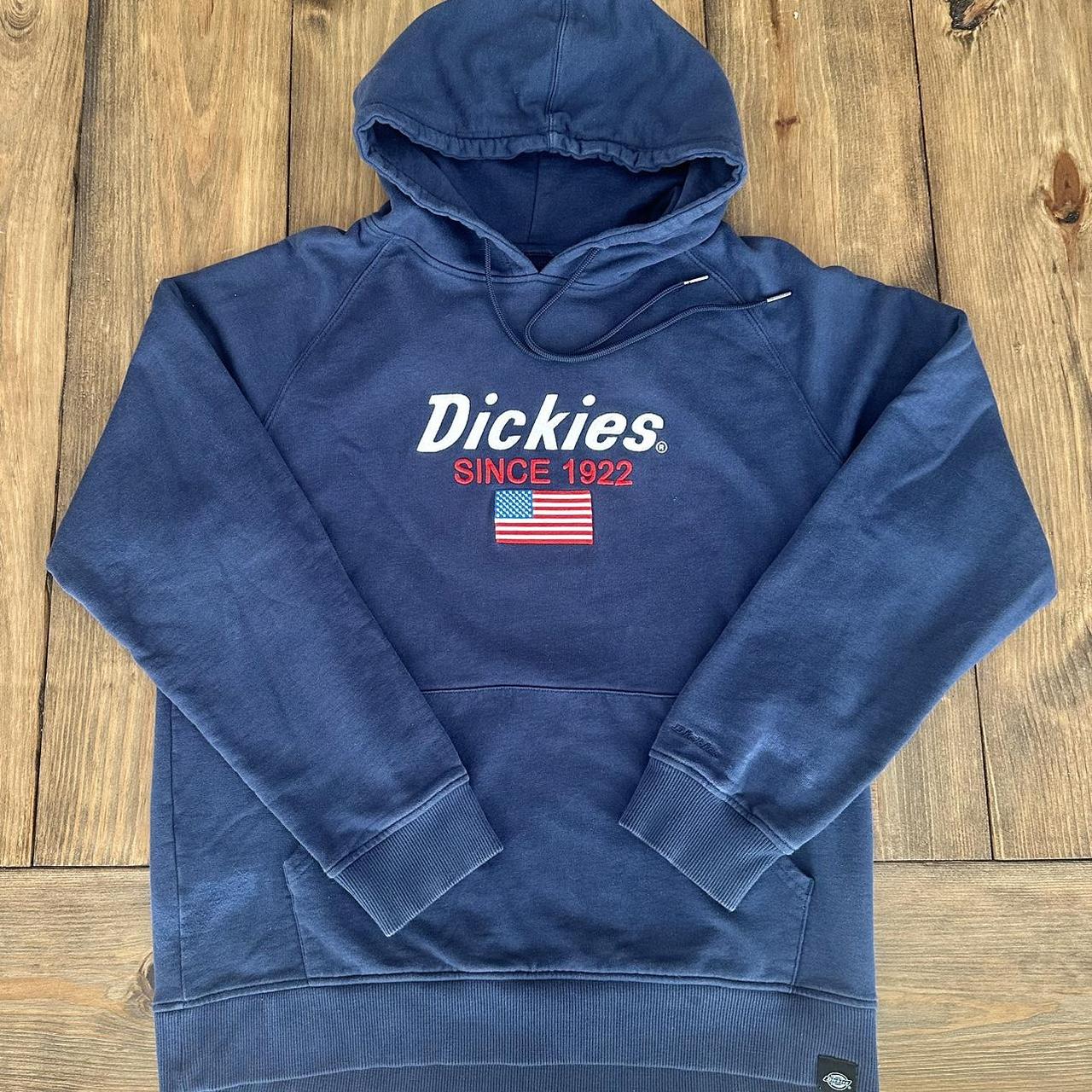 Dickies navy hoodie with embroidered logo