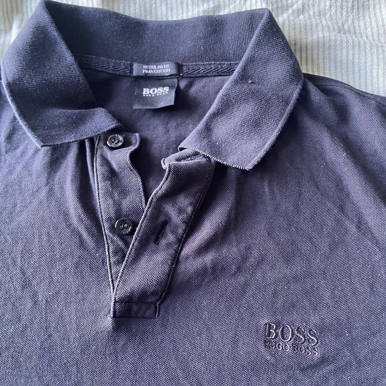 Hugo Boss Polo Shirt Size - Medium Regular Fit... - Depop