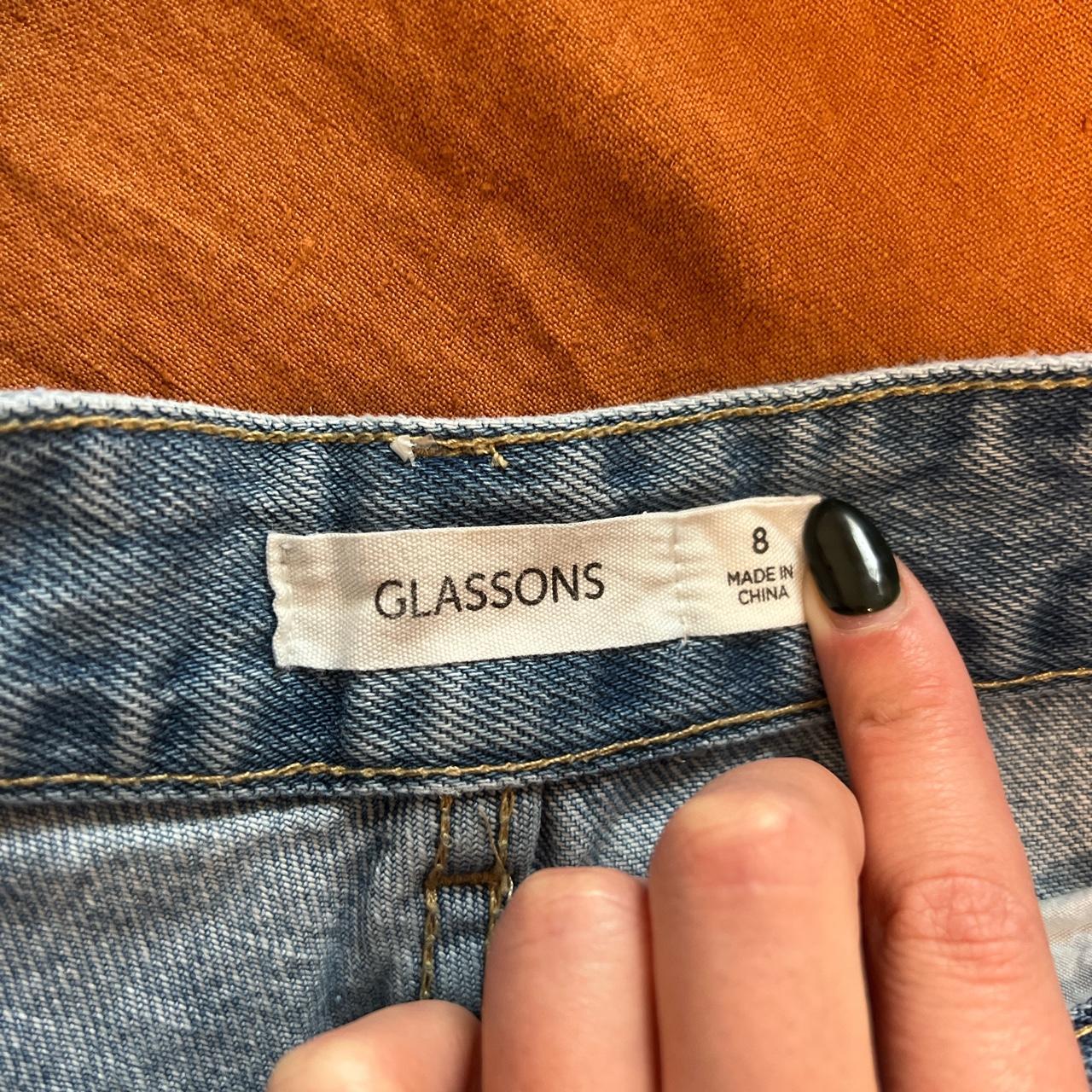 Glassons Wide Leg Jeans, size 8/26 Depop