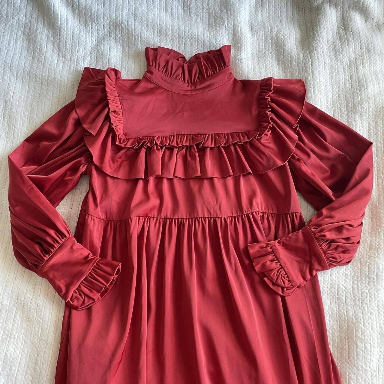 Dream Sister Jane Women's Red Dress | Depop