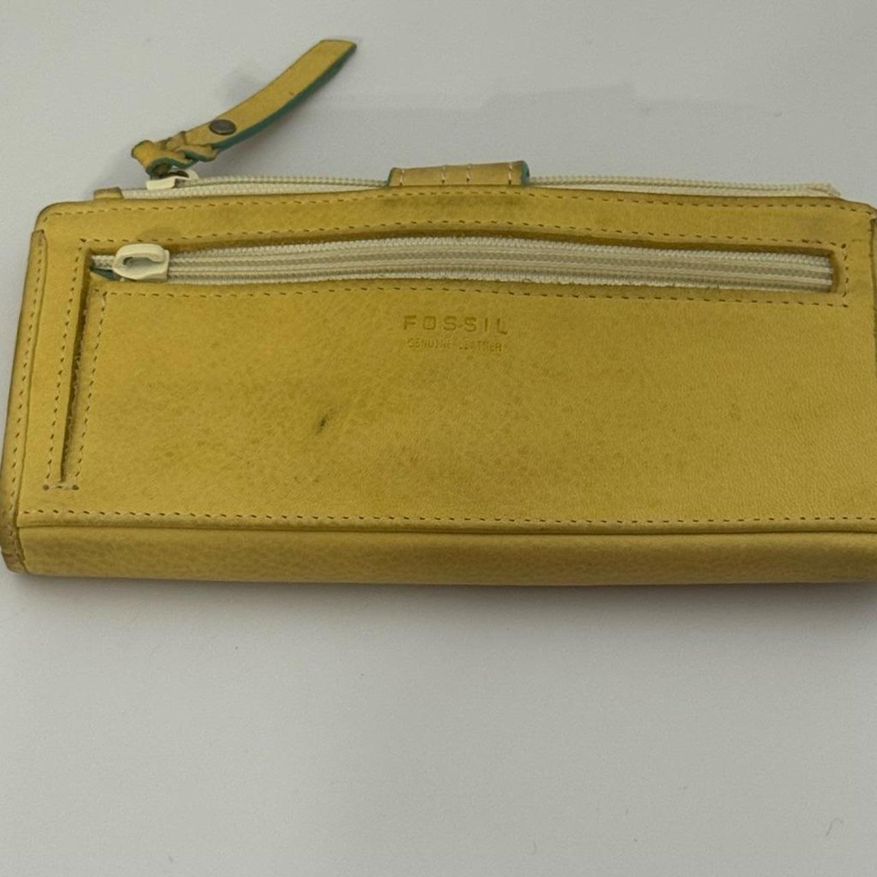 Fossil Women's Wallet - Yellow – Fossil Vintage S… - image 1