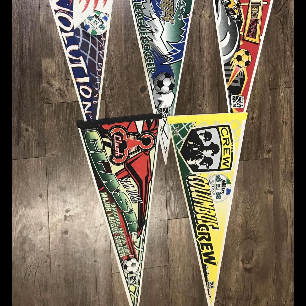 Vintage The Columbus Crew MLS Wincraft Pennant 1996