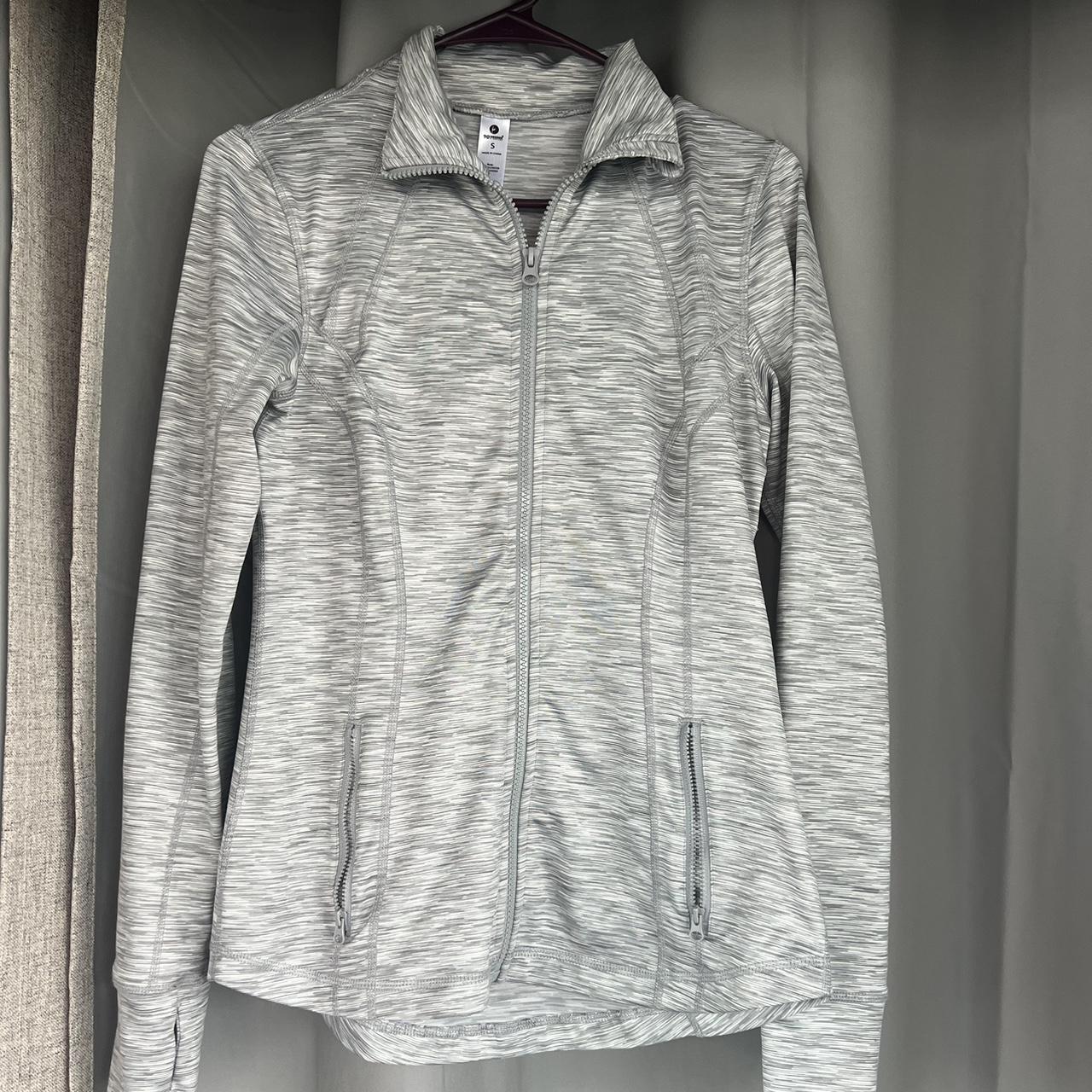 90 degree active workout zip up jacket,