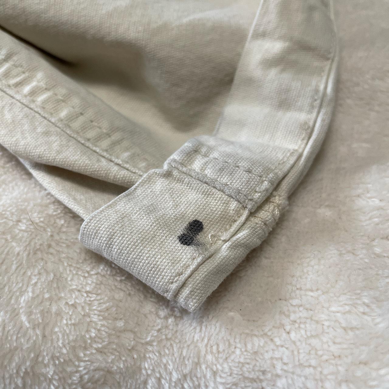 American Eagle Cream Color Cargo Pants Size 2 Depop