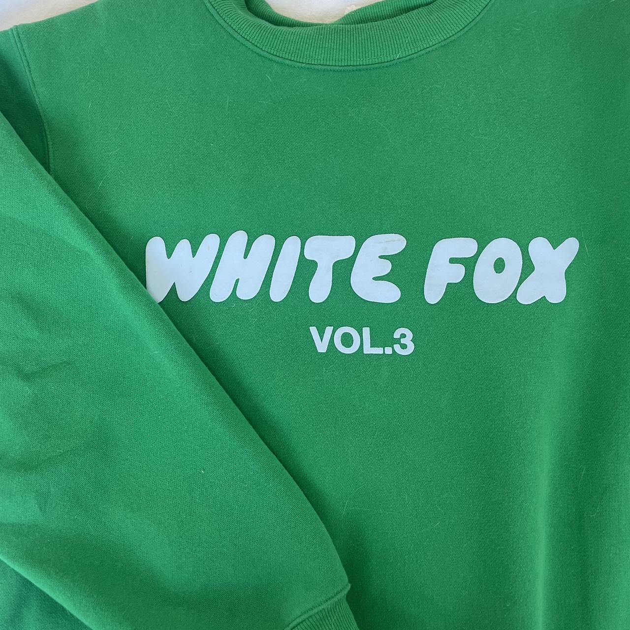 White Fox - Offstage Sweater Amazon Green - Jumper - Depop