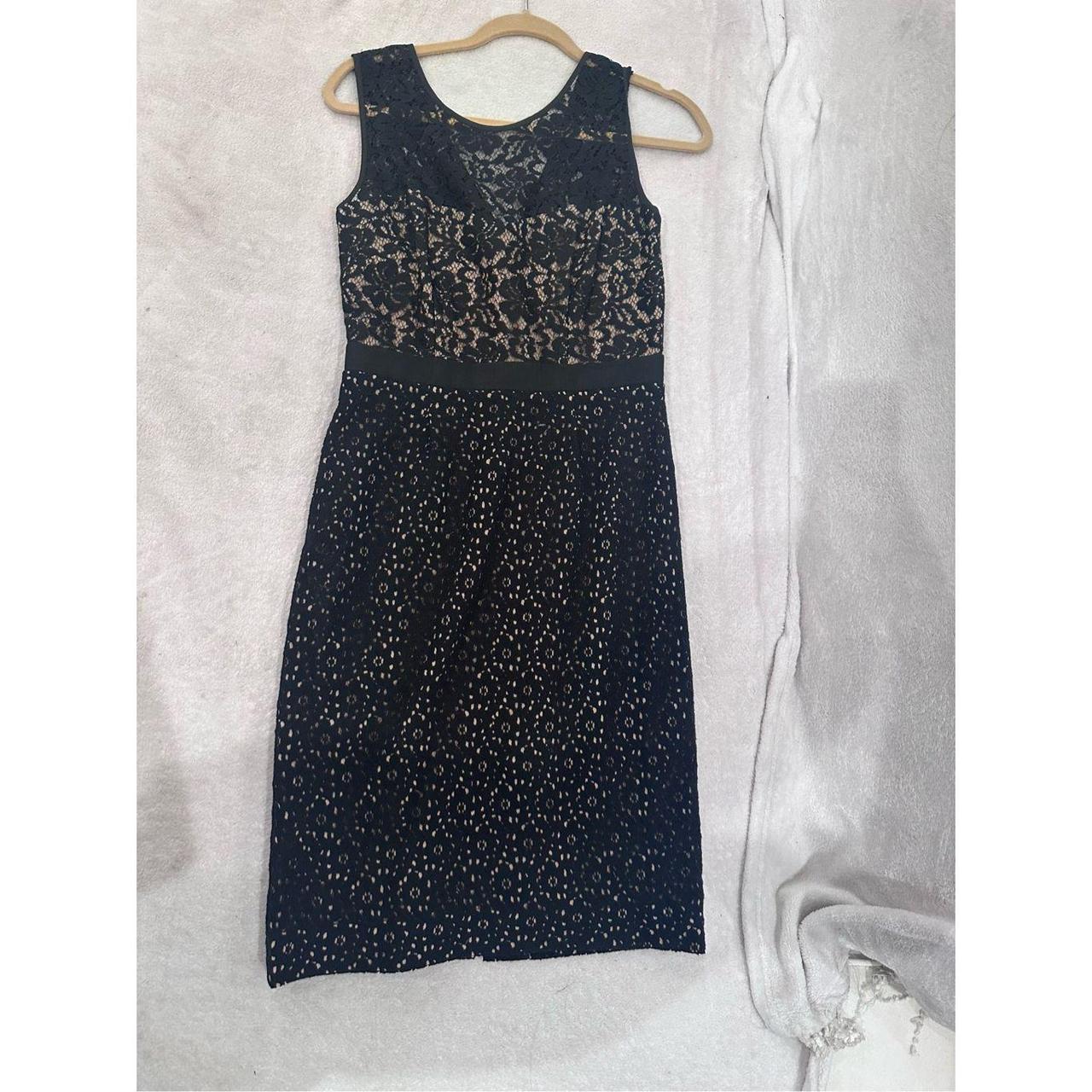 BCBG Navy Lace Dress