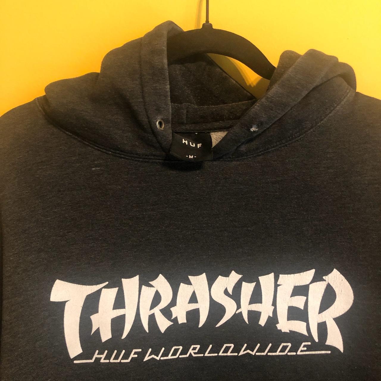 Satanic thrasher clearance hoodie