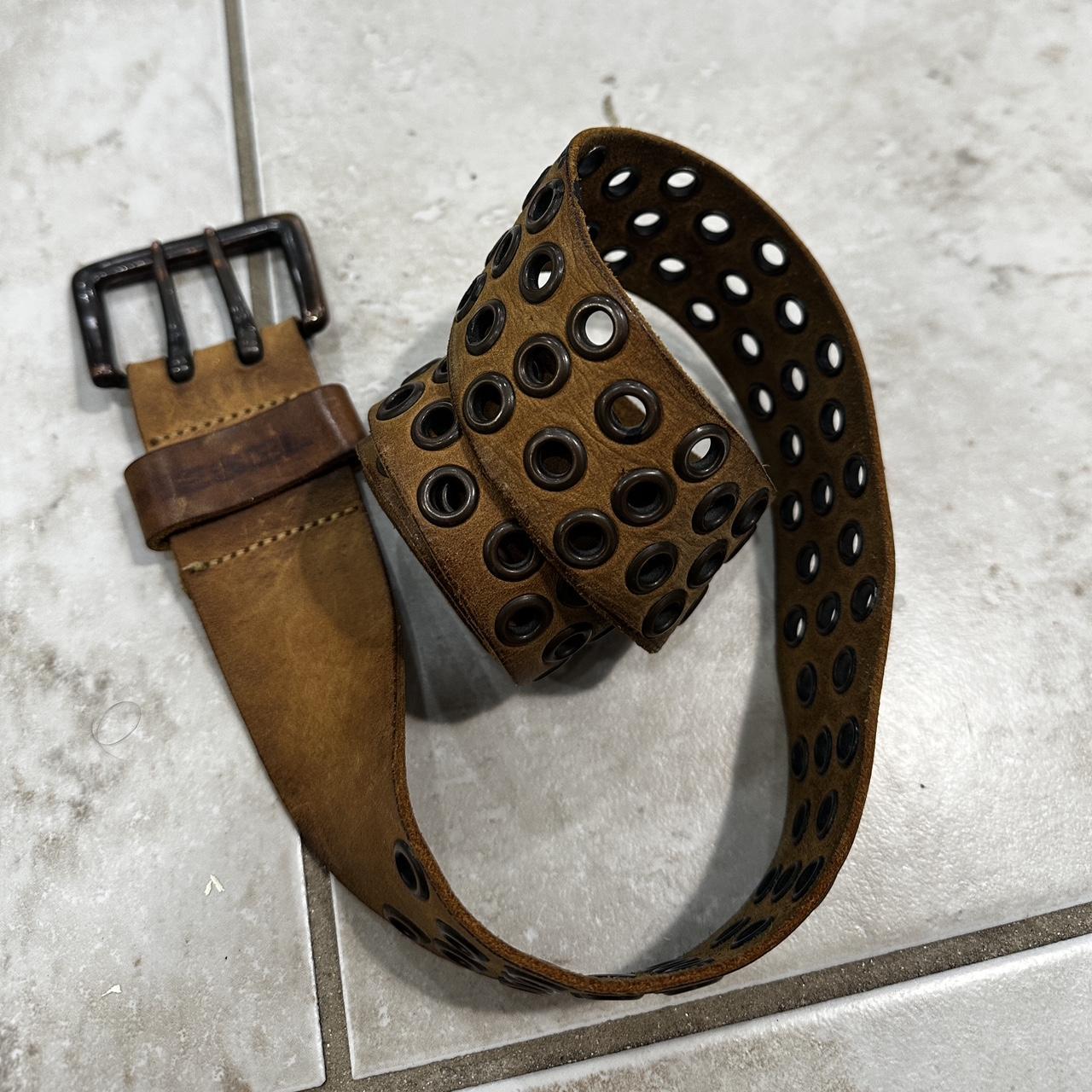 小物 DIESEL y2k 00s Antique processing belt DIESEL y2k 00s Antique processing belt