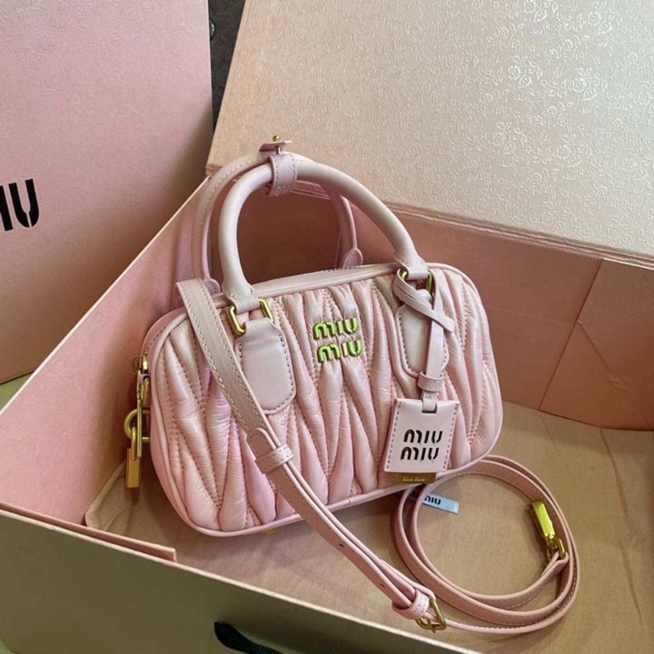 MIU MIU bag NEW NWT miu miu bag. Beautiful pastel | Depop