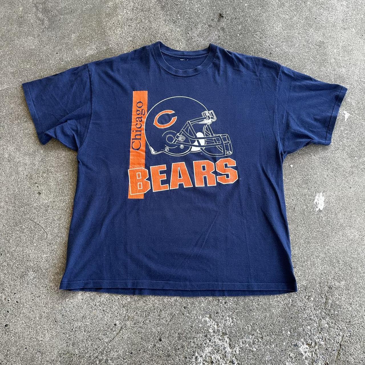 Vintage 90s Chicago Bears NFL Graphic T-shirt / Graphic / 80s