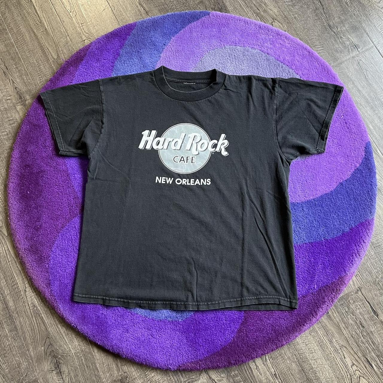 Hard Rock Cafe Men's Black T-shirt | Depop