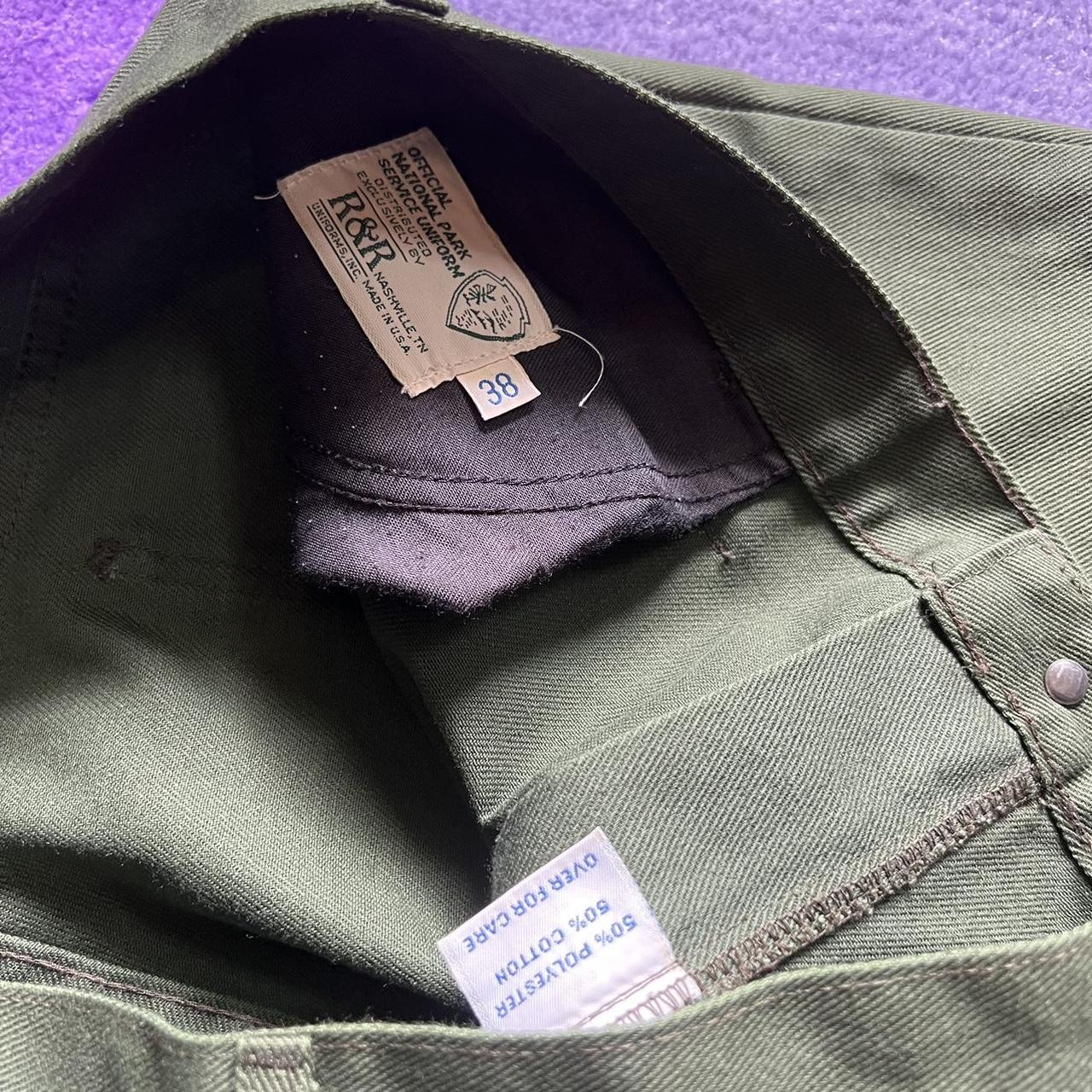 Vintage national park service uniform pants Tagged... - Depop