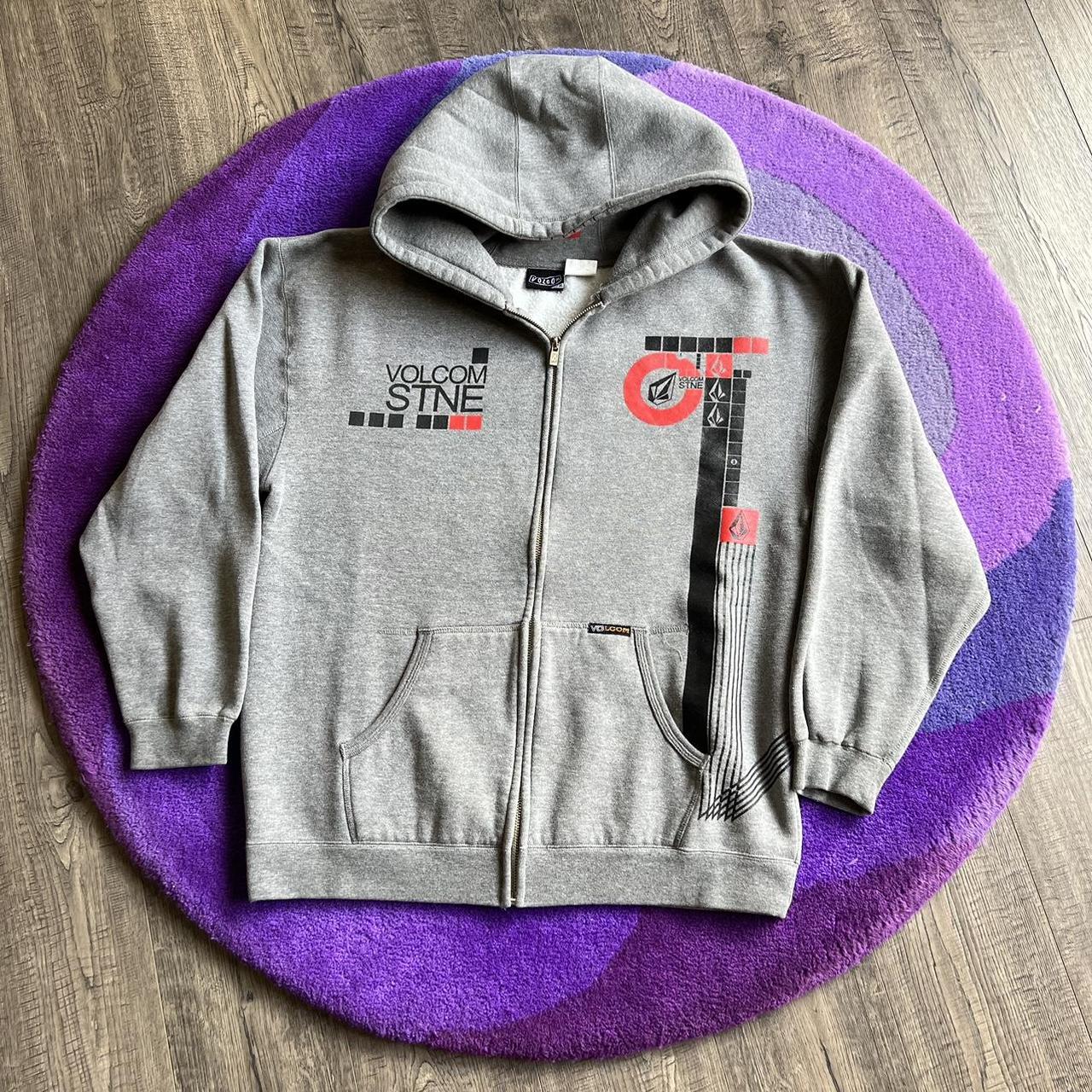 Vintage skate hoodie Tagged XL. Measures 27”... Depop