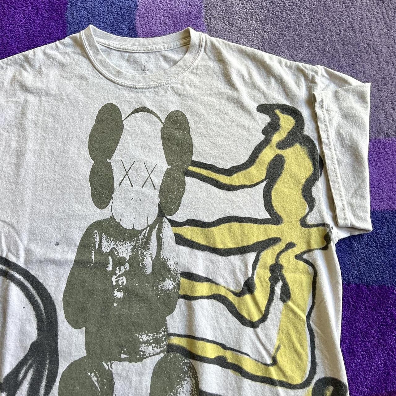 travis scott cactus jack kaws shirt