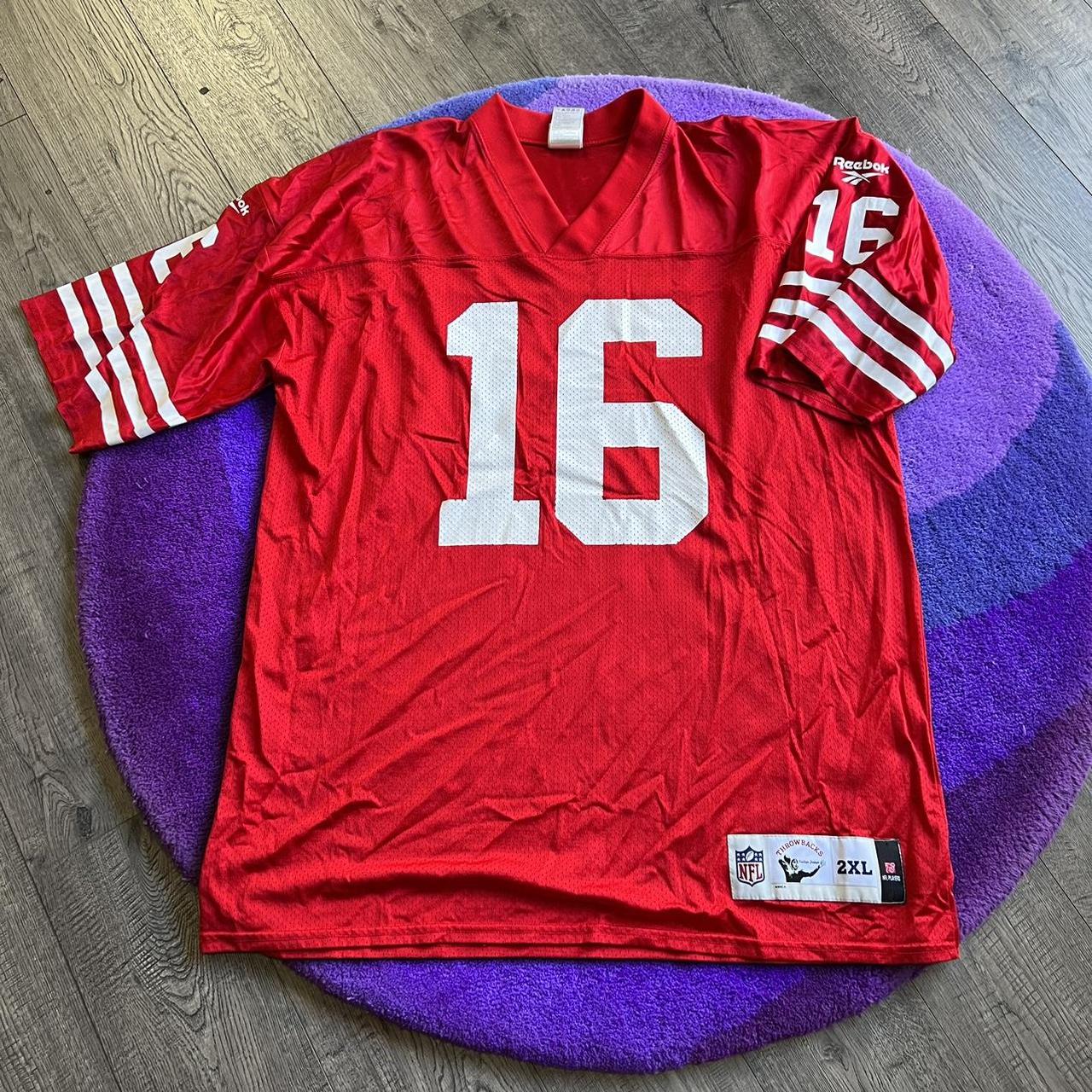 Reebok official 49ers jersey men's large #nfl - Depop