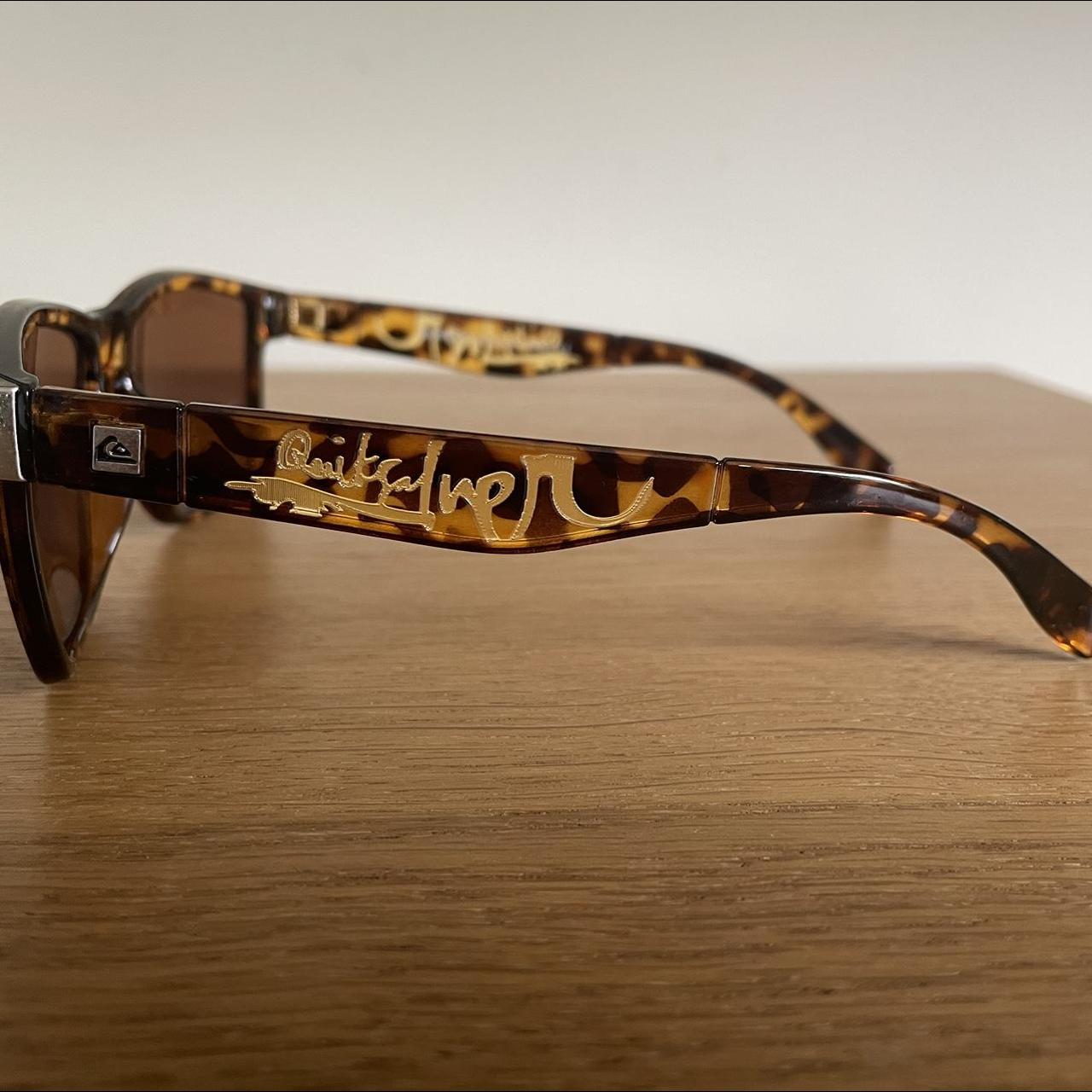 Quiksilver Womens tiger print style sunglasses... - Depop