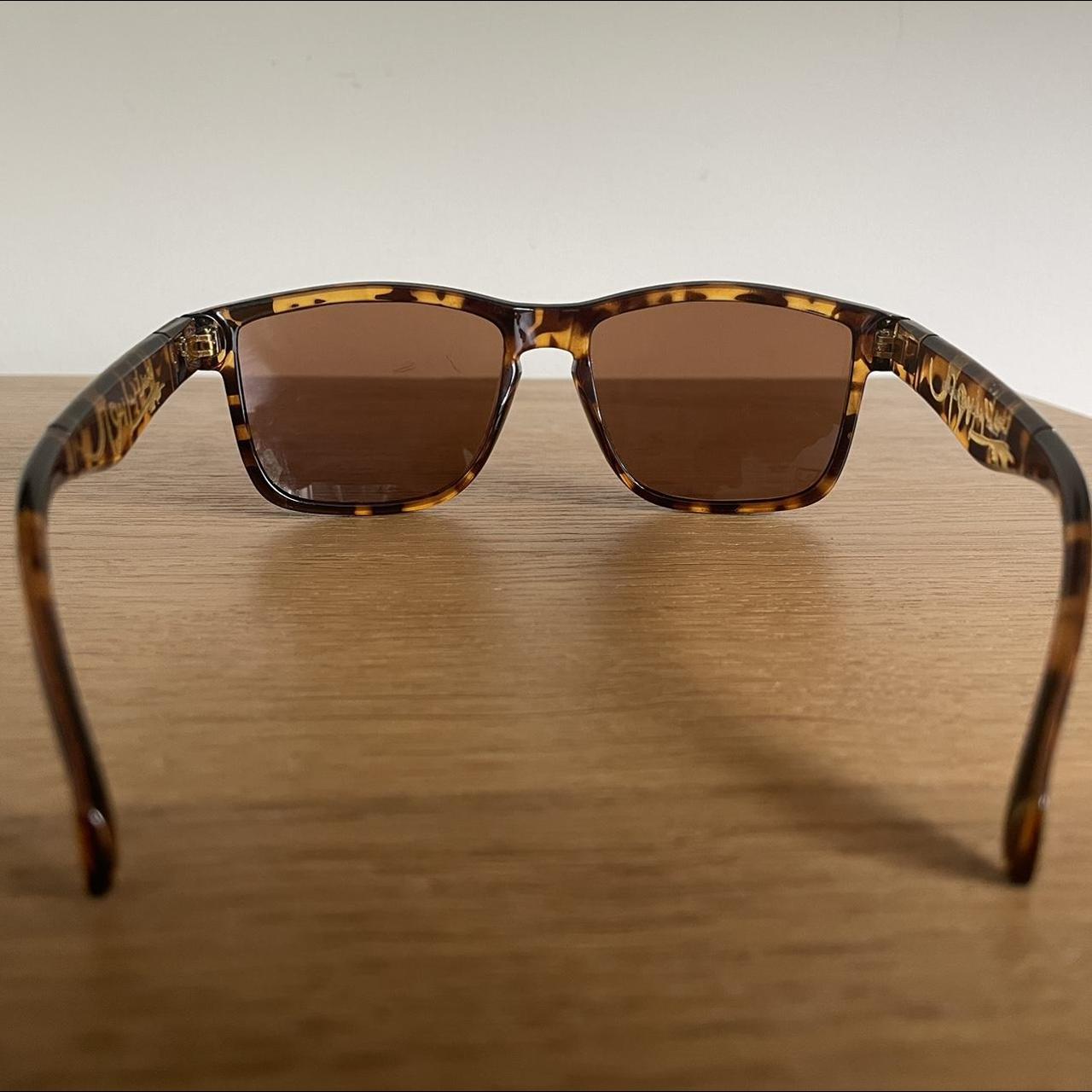Quiksilver Womens tiger print style sunglasses... - Depop