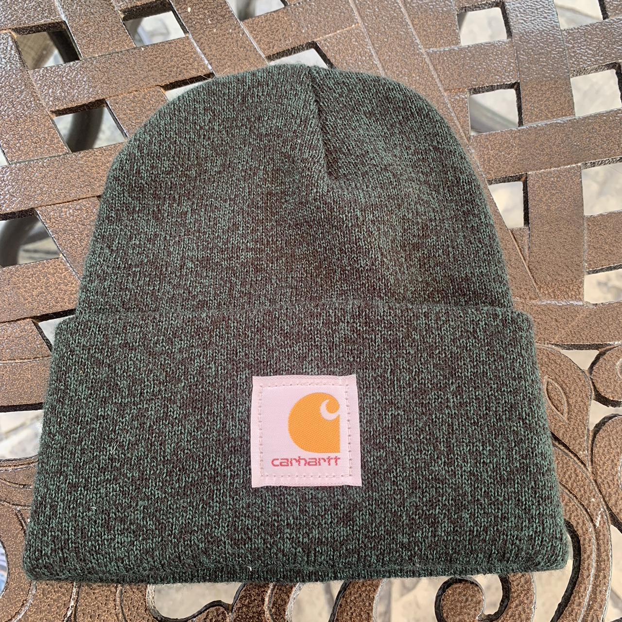 Dark green clearance carhartt beanie