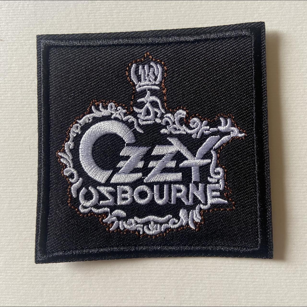 ozzy osbourne iron on patch