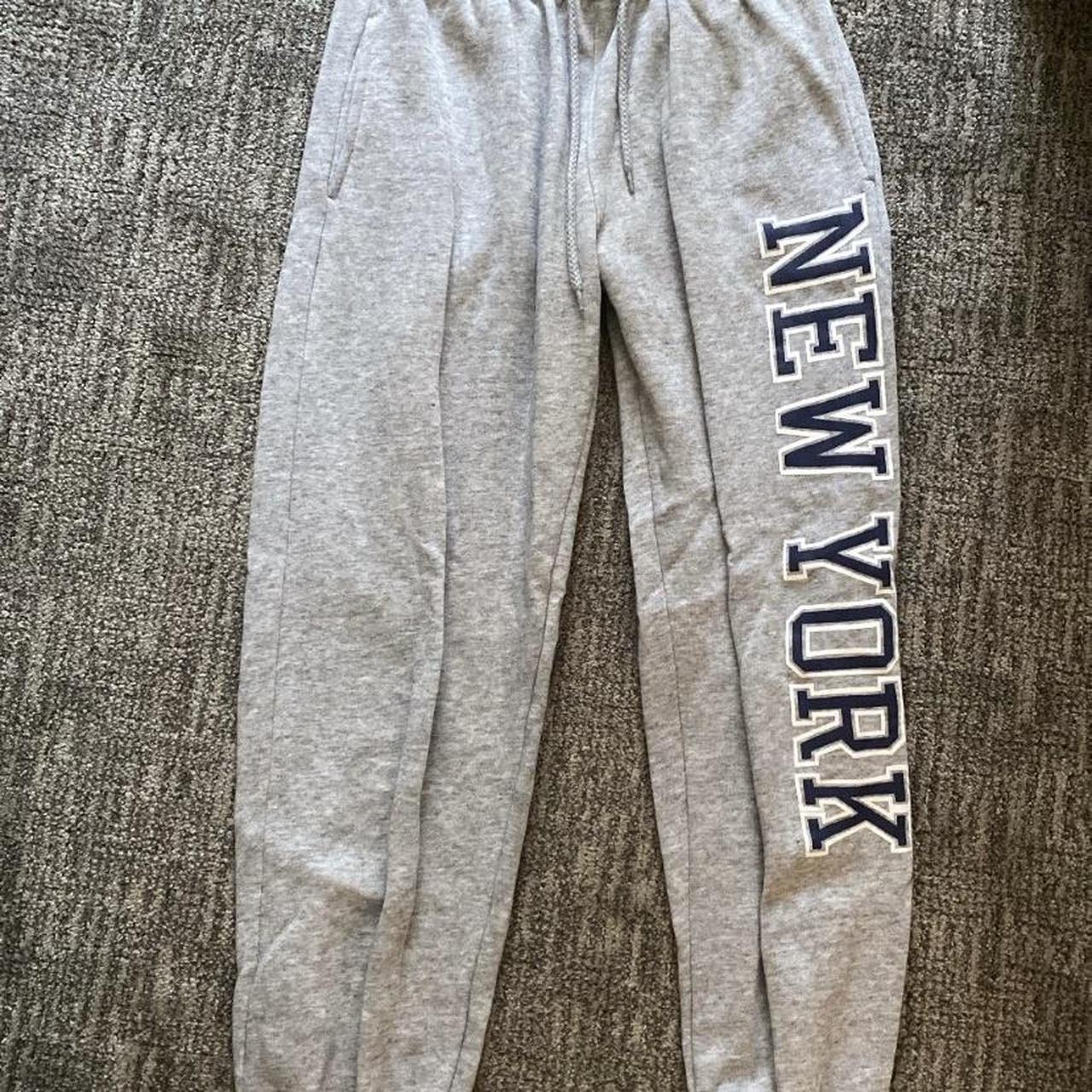 Brandy Melville Women's Grey Joggerstracksuits Depop