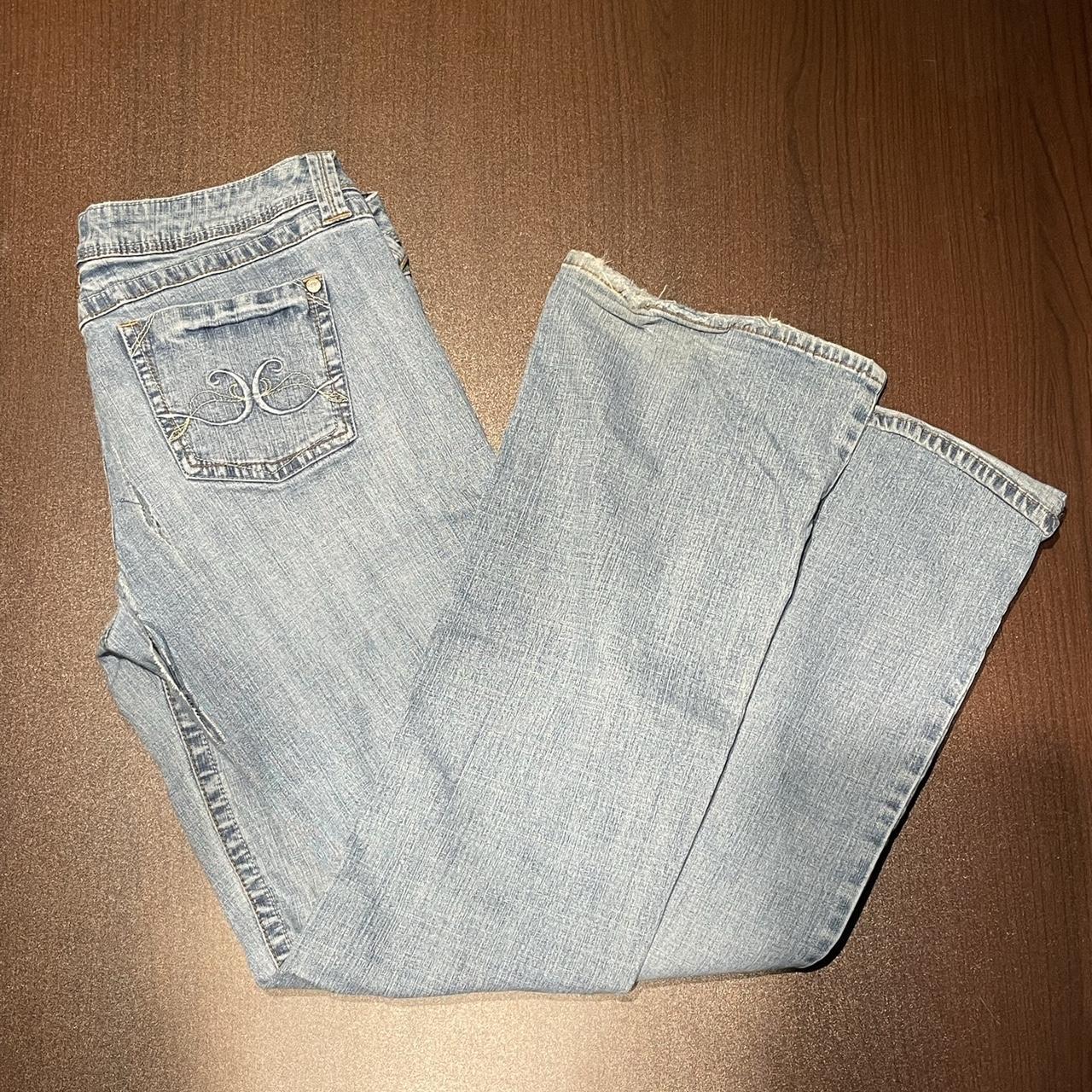 Vintage Candies Lowrise jeans noticeable rips shown... - Depop