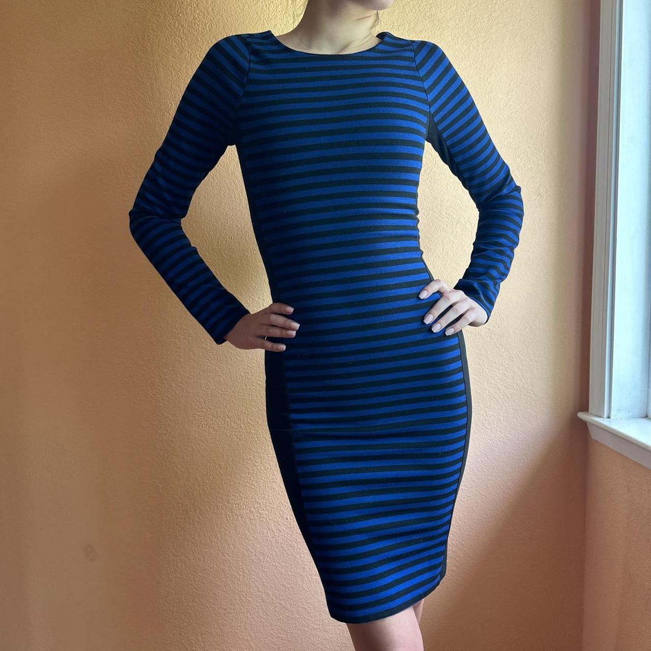 Felicity retailer and coco black and blue dress