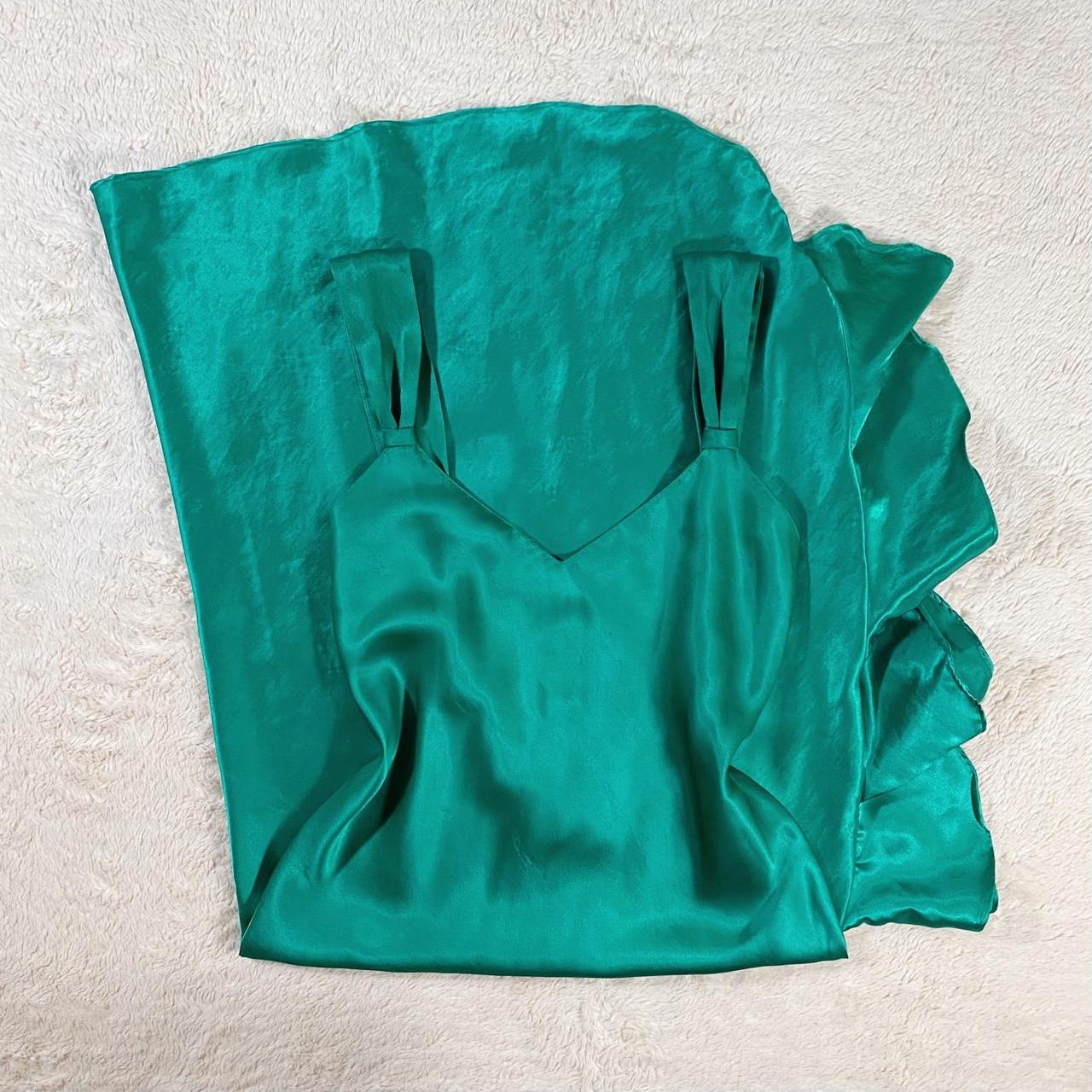 Victoria's Secret Women's Green Dress | Depop