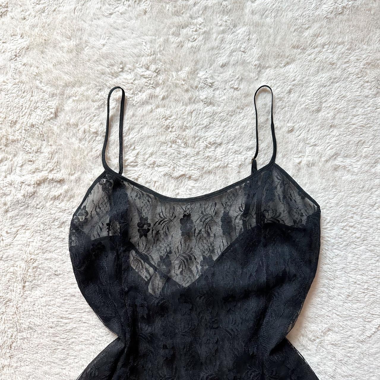 Victoria's Secret Vintage 1980s Gold Label Lace Bra - Depop