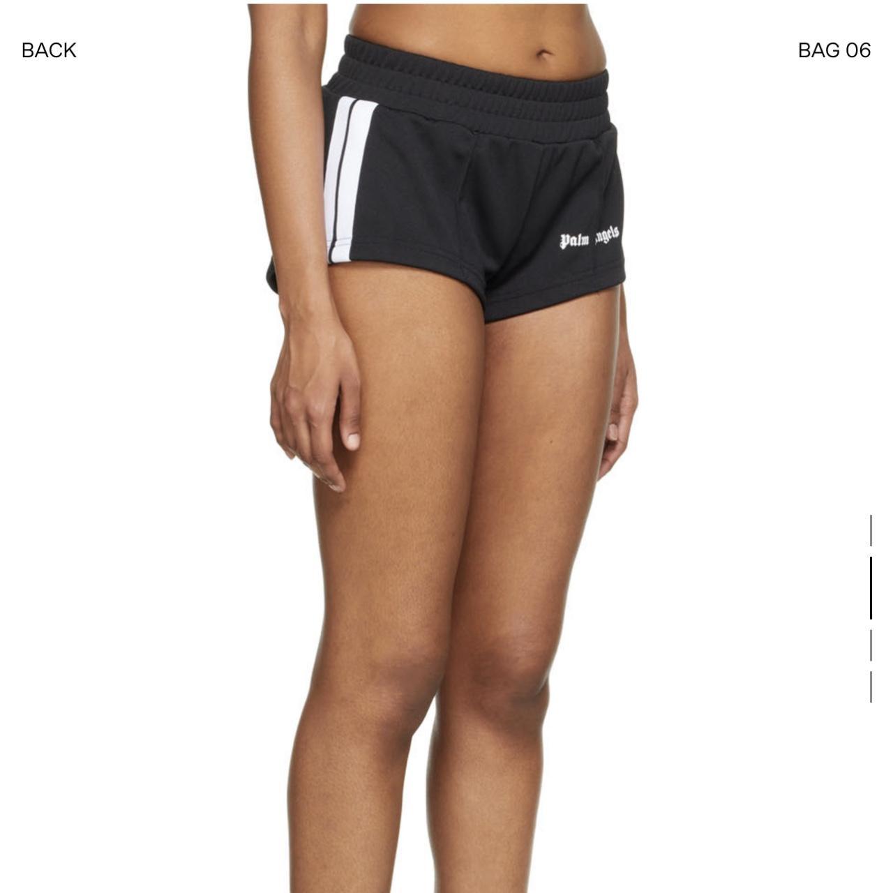 BLUE TRACK SHORTS in blue - Palm Angels® Official