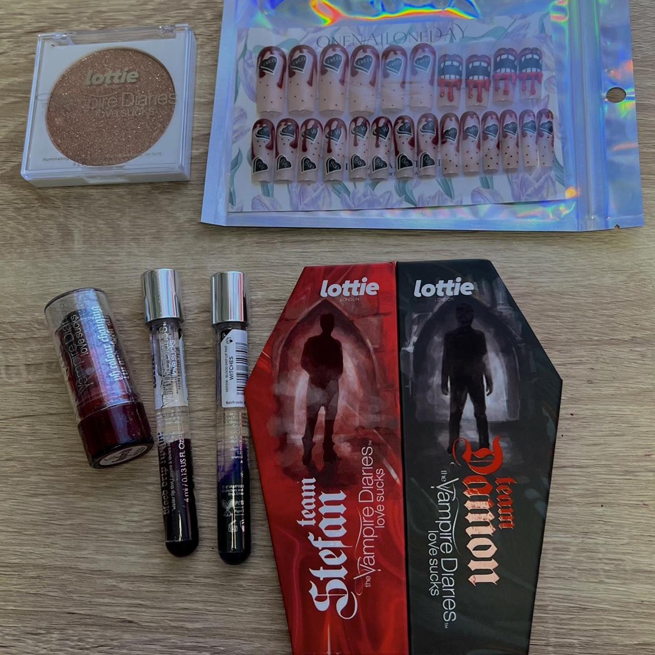 Lottie London x The Vampire Diaries makeup... - Depop
