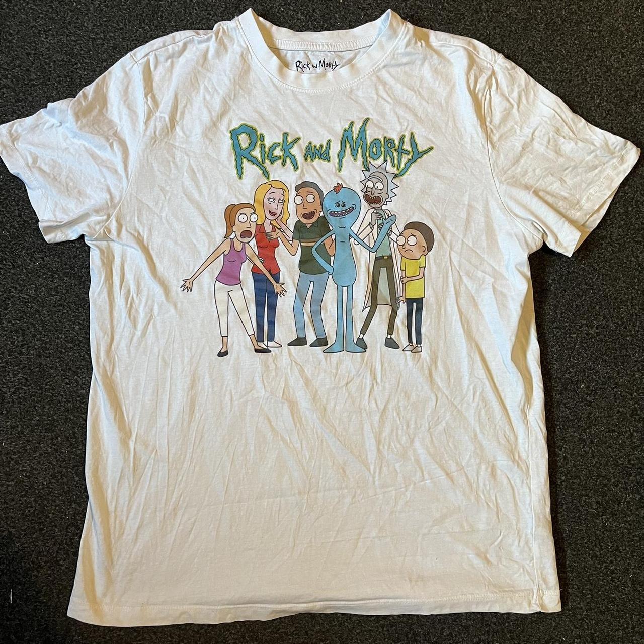 rick and morty t shirt primark