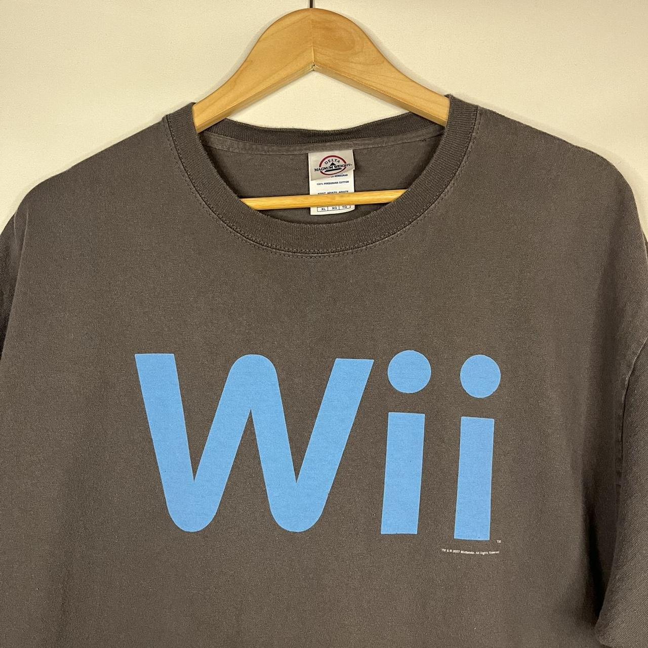 Vintage 2000s Nintendo Wii promo shirt. Good...