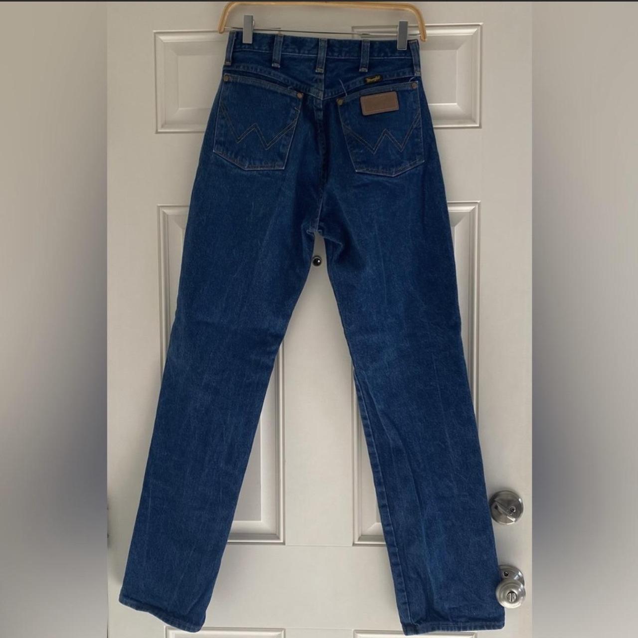 Vintage 70s Wrangler Jeans Mom Style Made in USA Depop