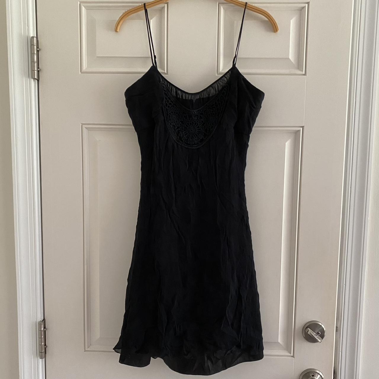 Vintage Y2K Express Silk Mini Dress Satin Lined... - Depop