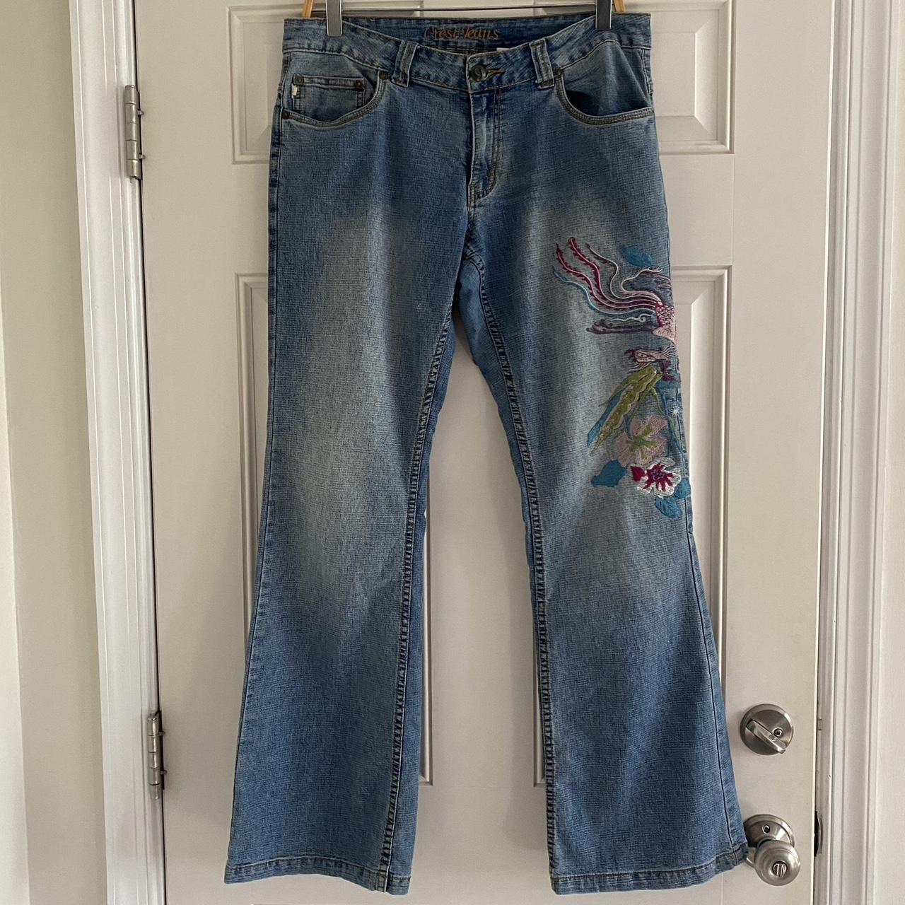 Vintage america hot sale embroidered jeans