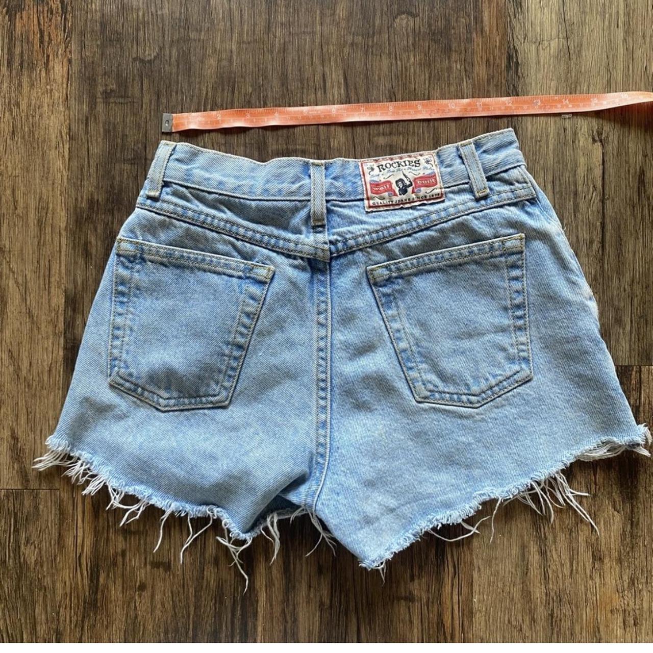 90s Rockies Western Cut-Off Denim Shorts - (XS) — West Hexes