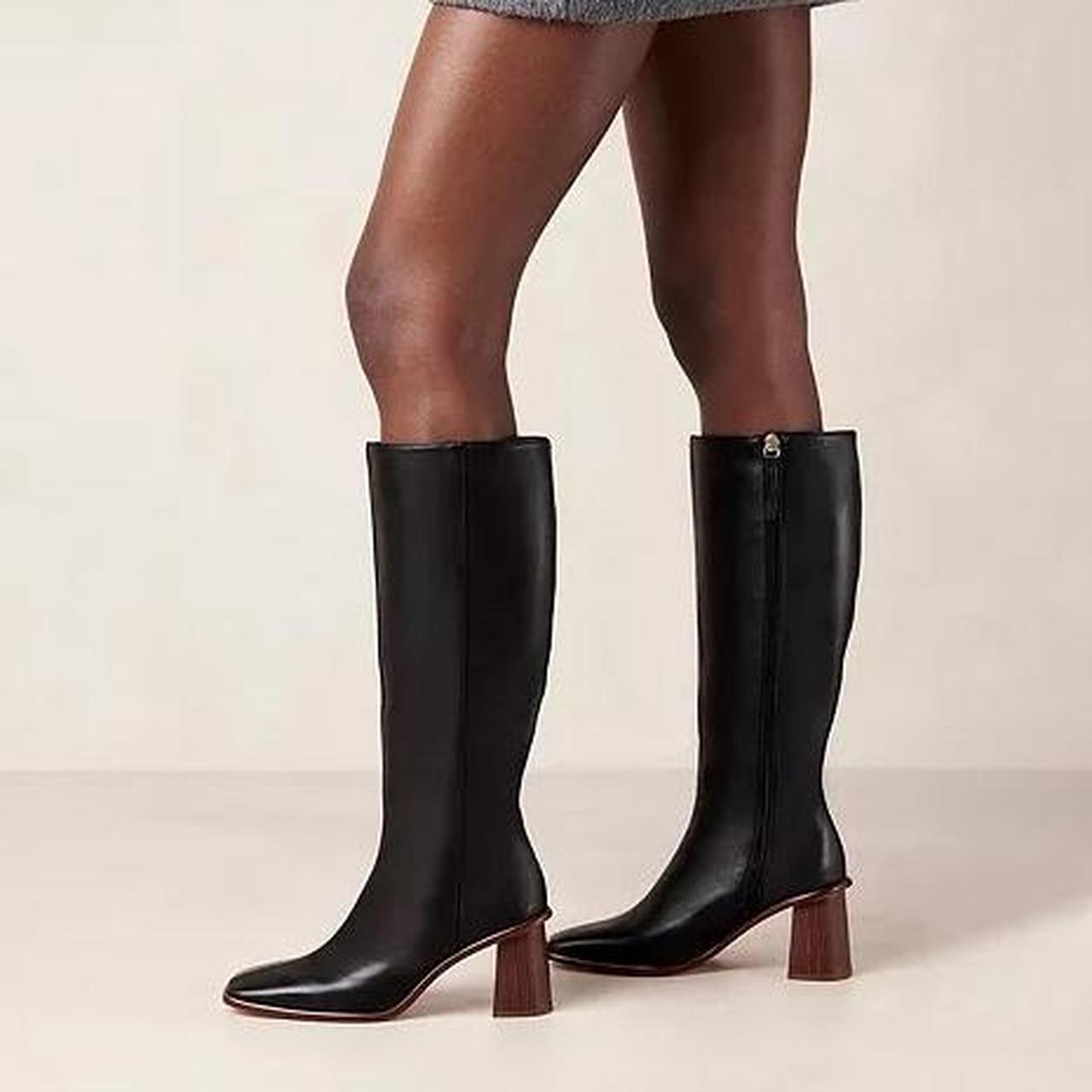 ALOHAS East Knee High Black Boots Size 37 A couple... Depop