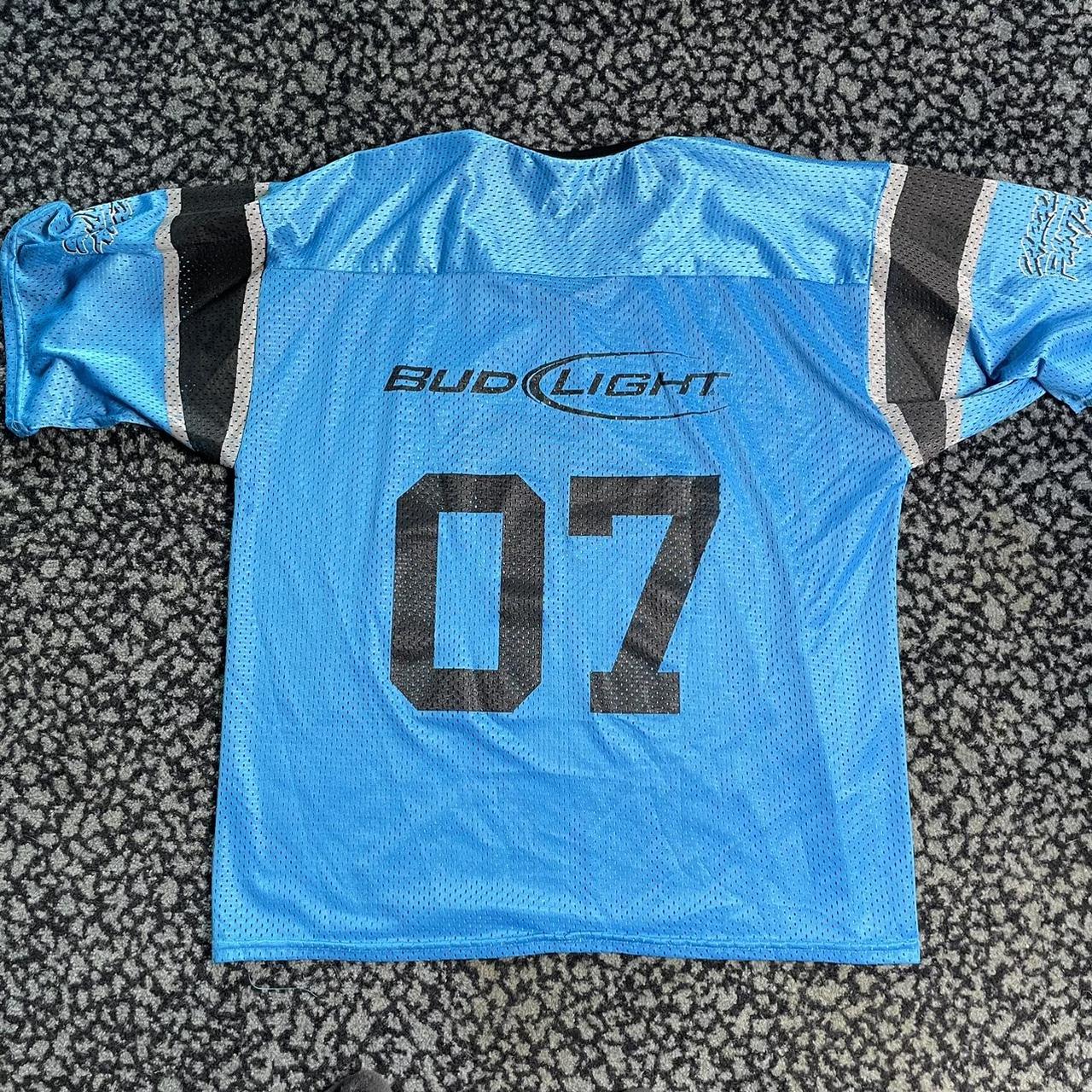 Carolina Panthers vintage/retro Bud Light Fan Jersey 2007. Men's