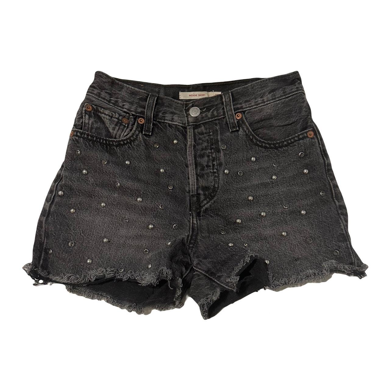 Levi's wedgie shorts black hotsell