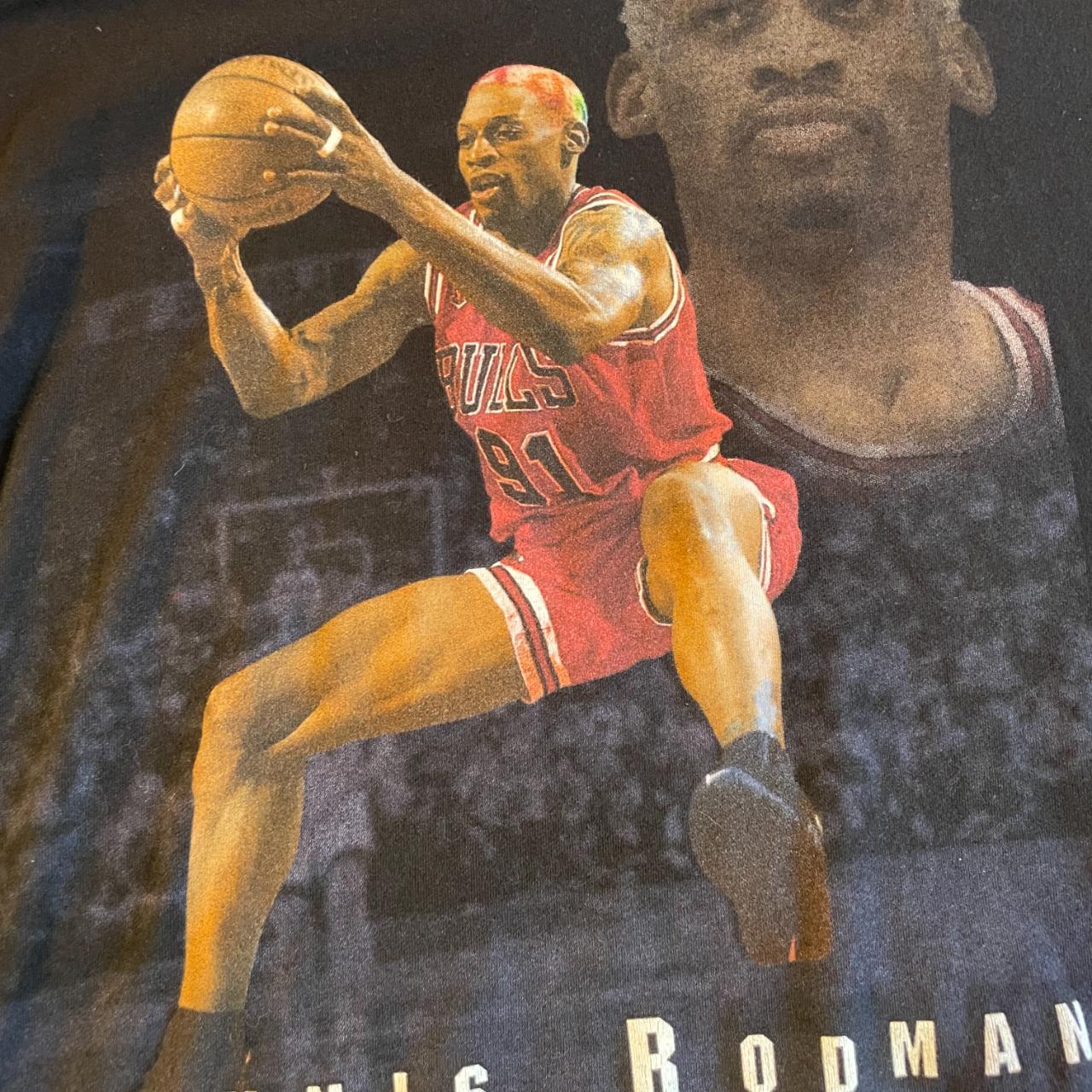 Chicago bulls Dennis Rodman basket ball jersey - Depop