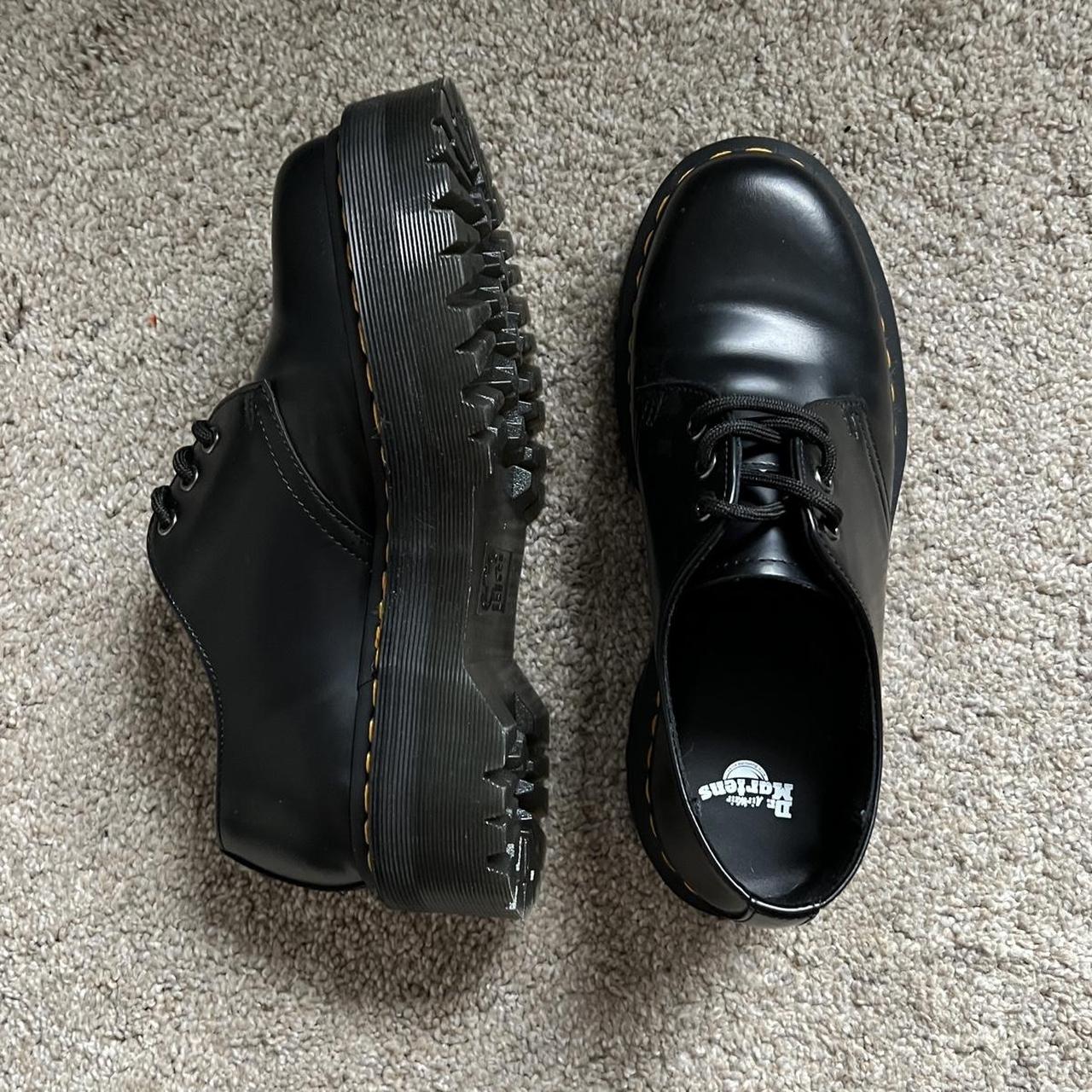 Dr. Martens 1461 Smooth Leather Quad Platform Depop