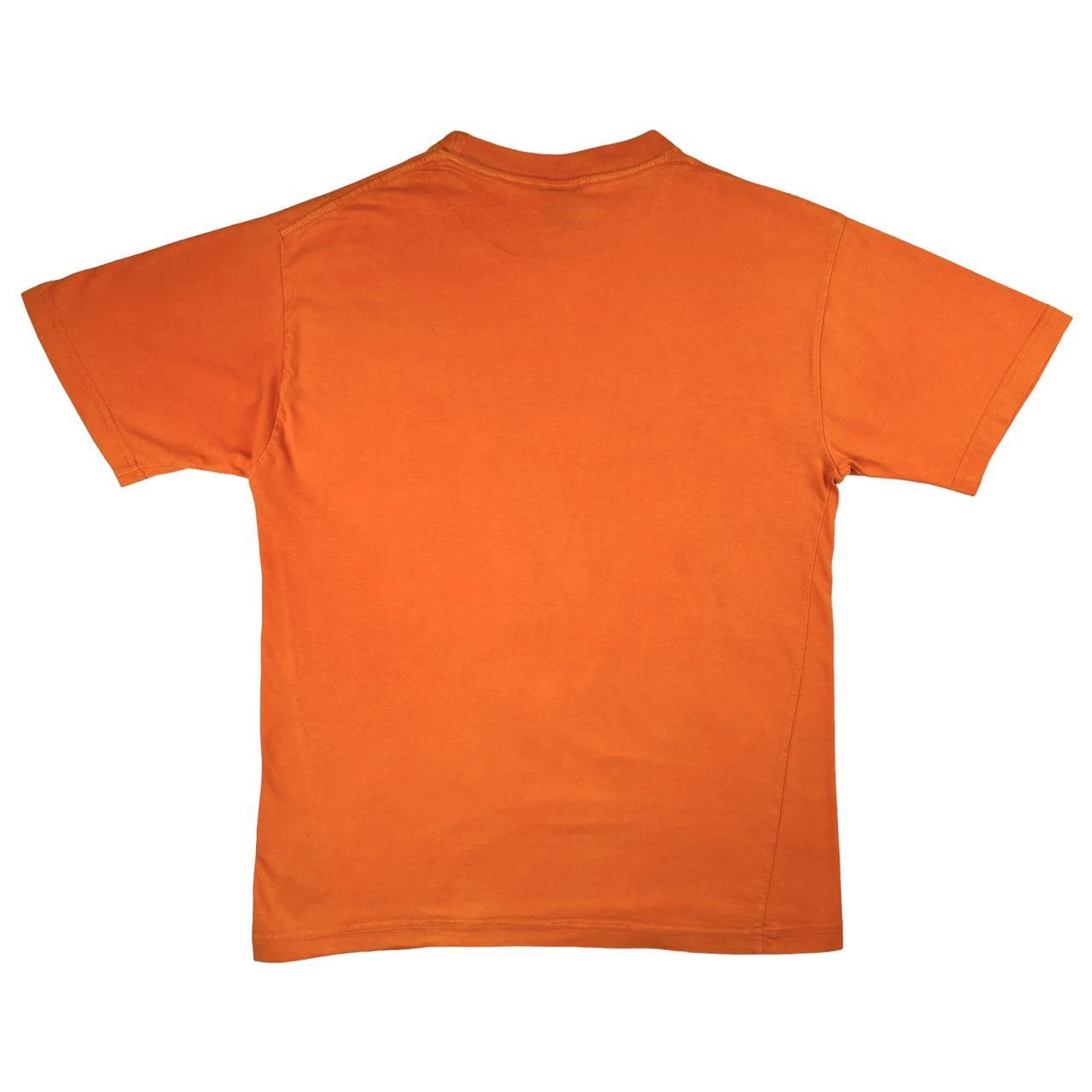 Men's Orange and Black T-shirt | Depop