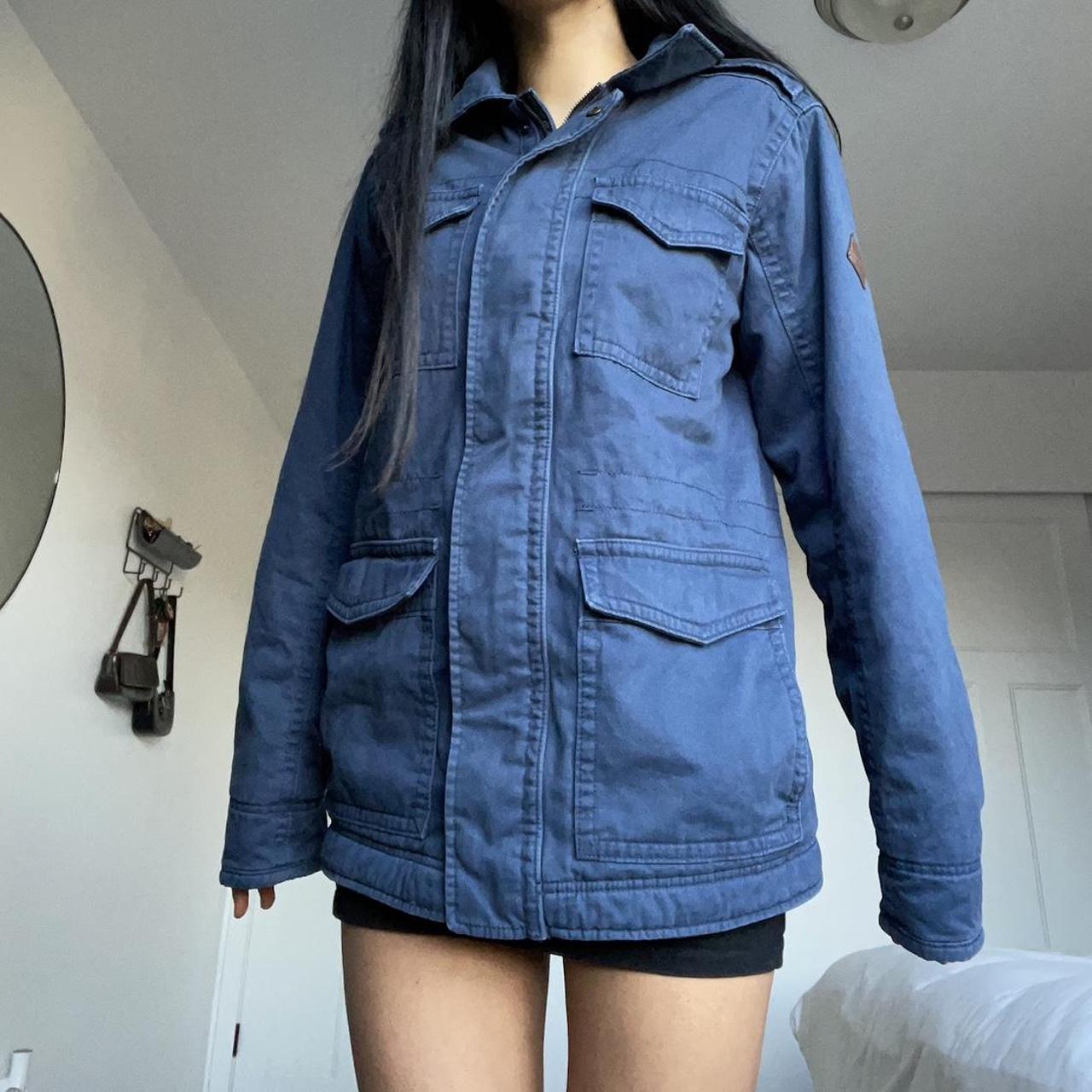 Hollister sale blue coat